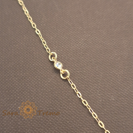 Colier „Stella di Luce” – stele de aur la baza gâtului [4]