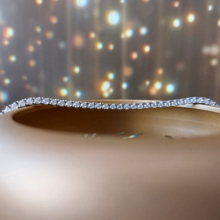 Colier Tennis Masiv Argint 925 & Zirconia - Thai Lux [2]