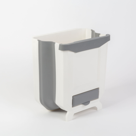 Casa si Gradina - Coș de Gunoi Suspendat pentru Dulap, 24 × 16 × 26 cm, Alb