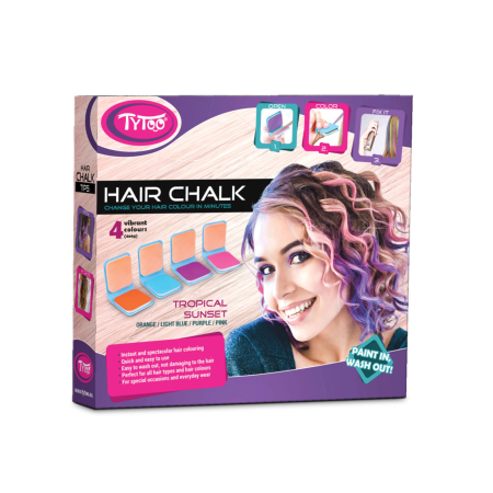 Casa si Gradina - Creta de colorat parul - 4 culori - "Apus de soare Troopal"