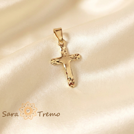 Talismane - Cruciuliță micuță 2 cm –  simbol al magilor care au venit la Nașterea lui Iisus