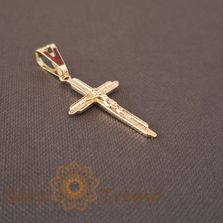 Cruce deosebită 3 cm – simbol Așchia din Crucea Răstignirii [1]