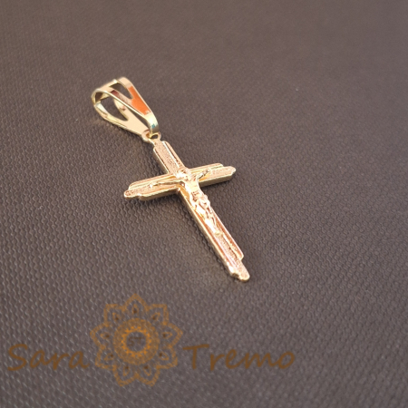 Cruce deosebită 3 cm – simbol Așchia din Crucea Răstignirii [0]