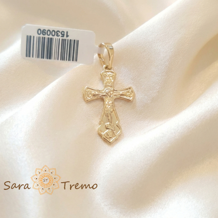 Pandantive - Cruciulita placata cu aur Credinta Vie
