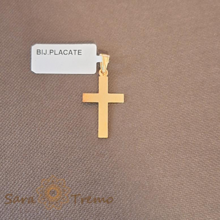 Cruciulite - Cruciulita placata cu aur SaraTremo