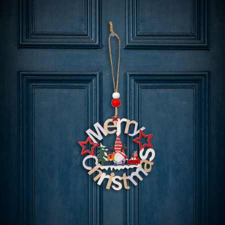 Articole de Sezon, Sarbatori si Evenimente - Decor de Craciun - Lemn, elf - 11 cm