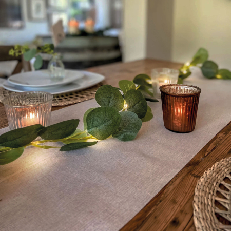 Casa si Gradina - Decor LED de Crăciun - 20 LED-uri - 2 m - alb cald