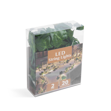 Decor LED de Crăciun - 20 LED-uri - 2 m - alb cald [1]