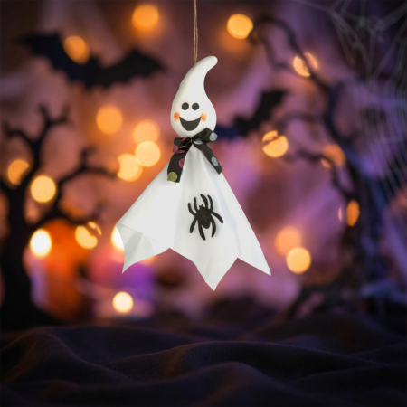 Decorațiune de Halloween - de agățat - fantomă - 48 x 44 cm [0]