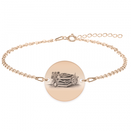 Doxa - Bratara personalizata educatoare din argint 925 placat cu aur roz [1]