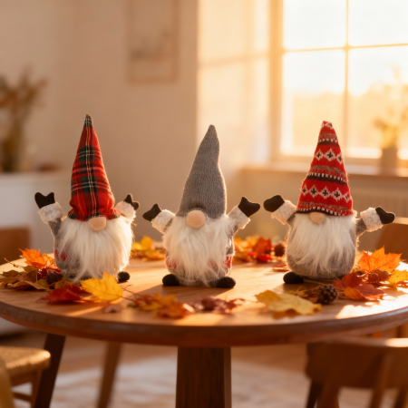 Casa si Gradina - Elf scandinav de Craciun - 20 x 8,5 x 25 cm - 3 tipuri