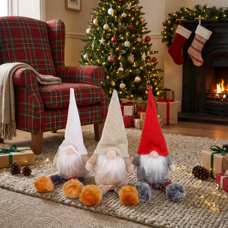 Elf scandinav de Craciun cu picioare - 3 tipuri - 30 cm [0]