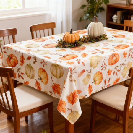 Casa si Gradina - Față de masă - 140 x 240 cm - 70% poliester, 30% bumbac