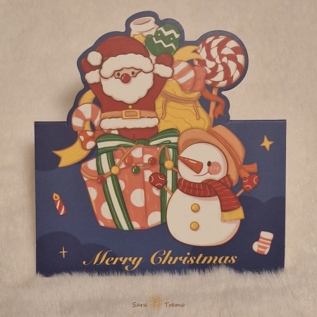 Felicitare de Craciun – Editie Speciala cu Elemente Festive Decupate [1]