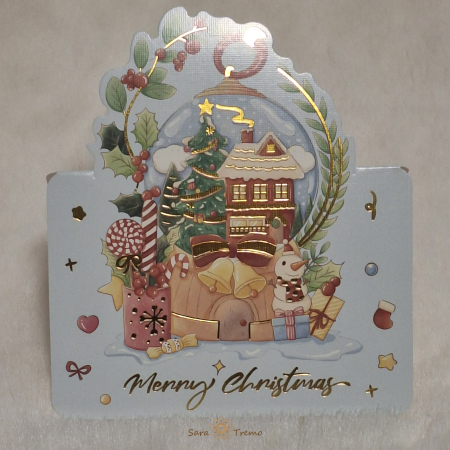 Felicitare de Craciun – Editie Speciala cu Elemente Festive Decupate [1]