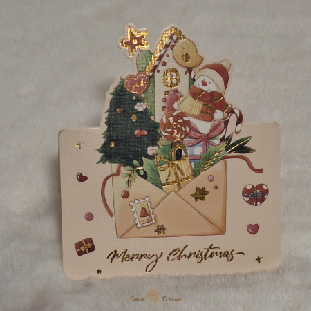 Felicitare de Craciun – Editie Speciala cu Elemente Festive Decupate [1]