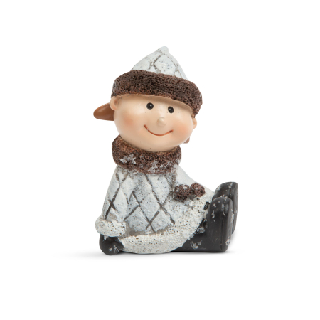 Casa si Gradina - Figurină decorativă, 5,4  X 4,6 x 8 cm