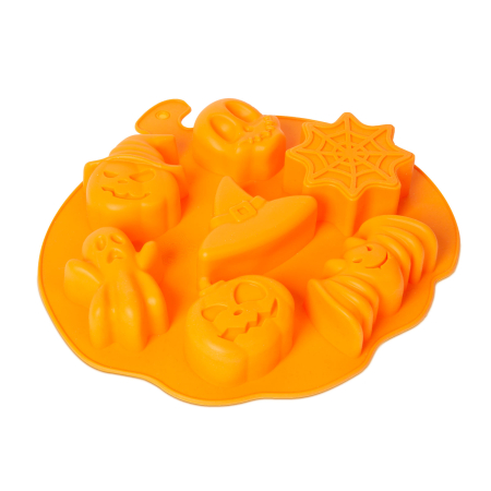 Casa si Gradina - Forma cuptorului din silicon - Halloween - 25,6 x 25 x 3,5 cm