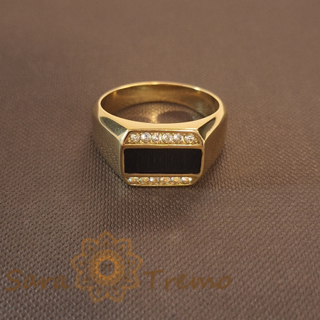 Ghiul cu cristale zirconia, lățime 1.2 cm – Strălucire și rafinament [0]