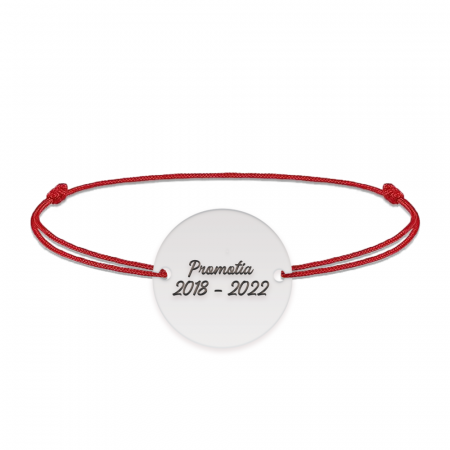 Bratara cu snur pentru profesori/educatori - charm personalizat din argint 925 [1]