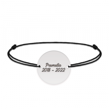 Graduatio - Bratara personalizata snur profesoara/invatatoare din argint 925 [1]