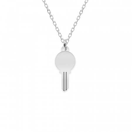 Key - Colier personalizat cheita cu litera din argint 925 [1]