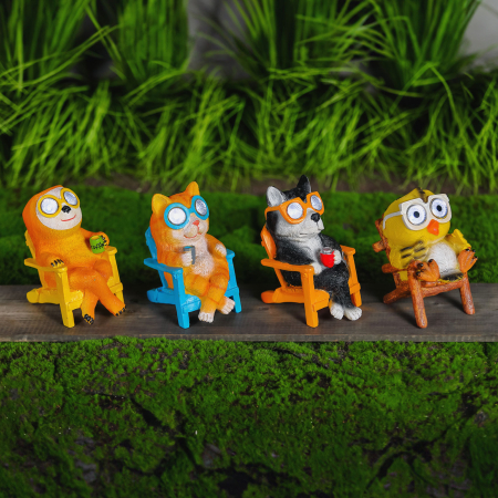 Pentru casa - Lampa solara LED animale gradina, 2 LED alb rece, 15 cm, decor exterior, 4 modele, incarcare automat