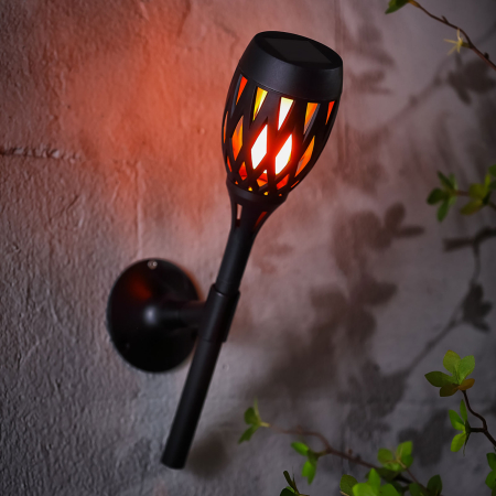 Pentru casa - Lampa solara LED suspendata Ø14.5x13.5 cm alb cald pentru gradina, terasa, balcon IP44