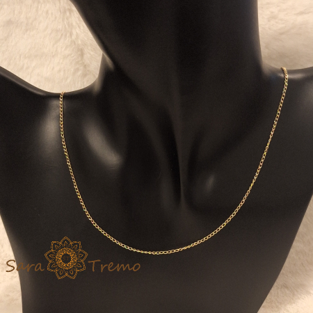 Lanț „Luminor” – finețe și strălucire pură în aur 18K [6]