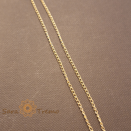 Coliere si lantisoare - Lanț „Luminor” – finețe și strălucire pură în aur 18K