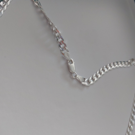 Lanț bărbătesc din argint Slayer - 55 cm [5]