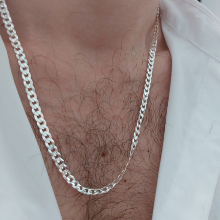 Lanț bărbătesc din argint Slayer - 55 cm [0]