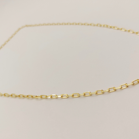 Lant barbatesc placat cu aur Chained Together - model simplu si elegant, lungime 50 cm [2]