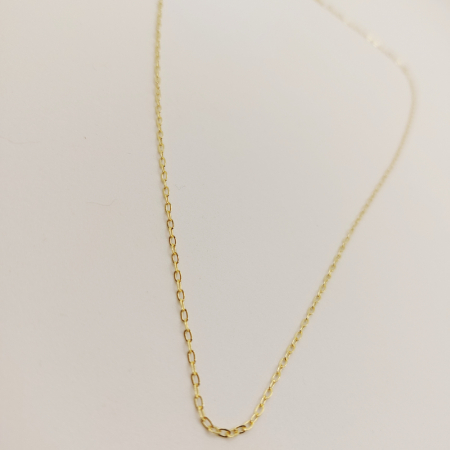 Lant barbatesc placat cu aur Chained Together - model simplu si elegant, lungime 50 cm [3]