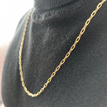 Lant barbatesc Chained Together XL - model clasic cu zale mari dreptunghiulare, colturi rotunjite [6]