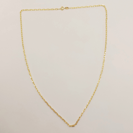 Lant barbatesc Chained Together XL - model clasic cu zale mari dreptunghiulare, colturi rotunjite [1]
