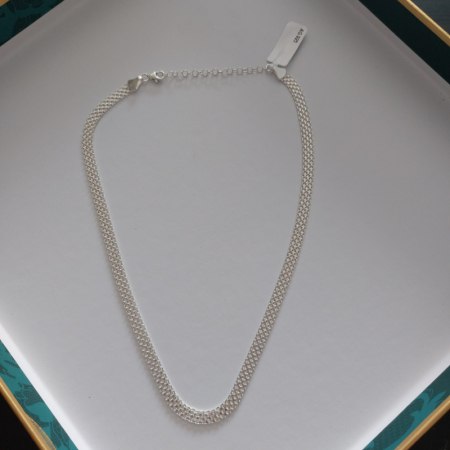 Lanț choker din argint Lady - Reglabil 35-40 cm [0]