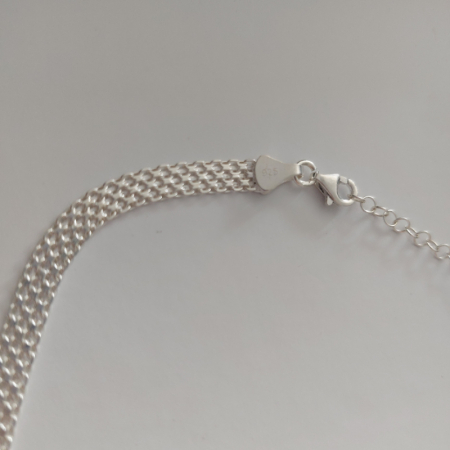 Lanț choker din argint Lady - Reglabil 35-40 cm [3]