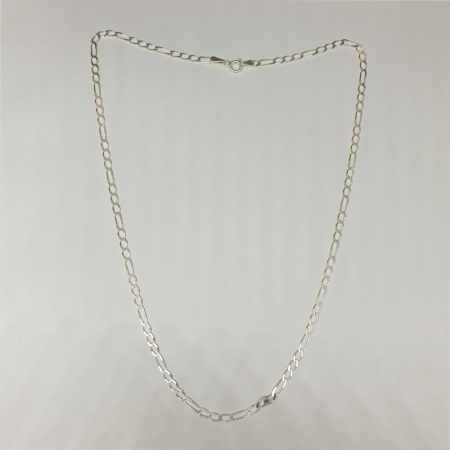 Lanț bărbătesc din argint 925 cu model zale 3 cu 1 - 50 cm [1]