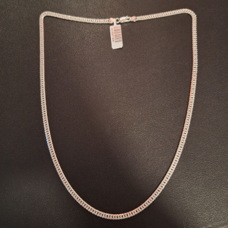 Lant masiv din argint 925 Zaras - 56 cm [4]