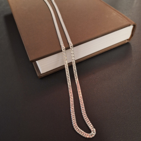 Lant masiv din argint 925 Zaras - 56 cm [10]