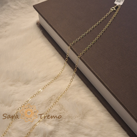 Lanț „Eclipse” – armonie și lumină în aur 18K [1]