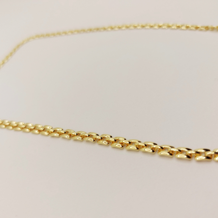 Lant placat cu aur Fancy Chain pentru barbati [2]