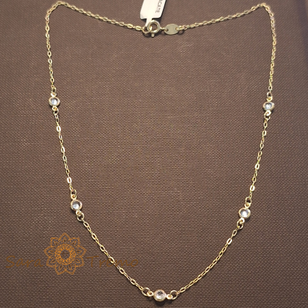 Coliere si lantisoare - Colier „Lucia” – eleganță pură la baza gâtului