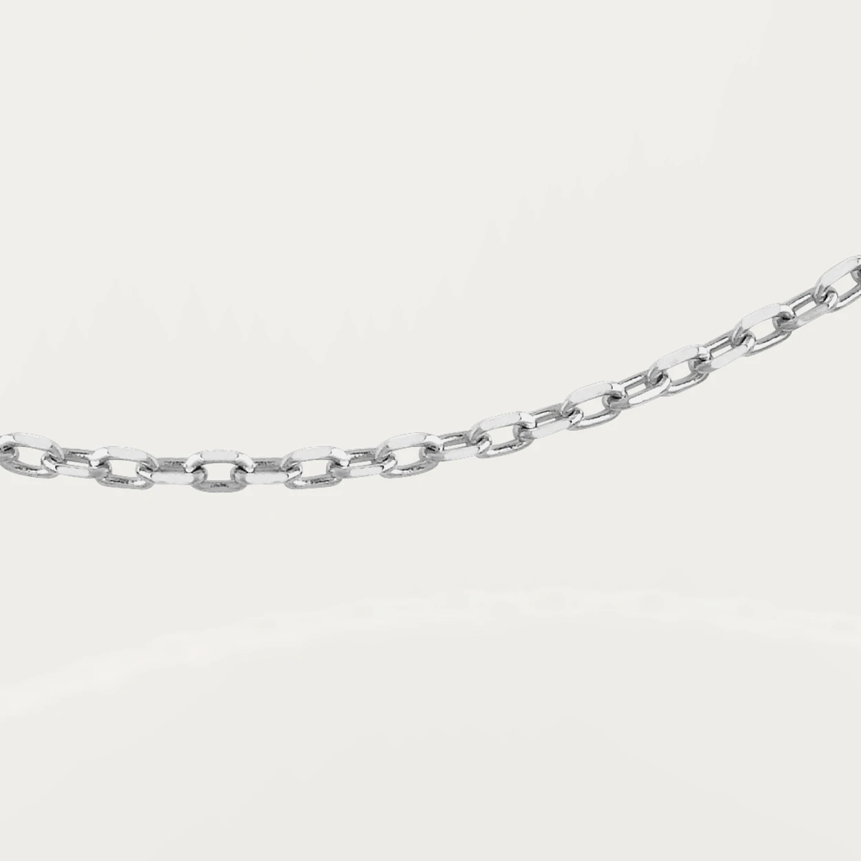 Lănțișor din argint 925 pentru femei cu model clasic cu zale și lungime reglabilă [3]