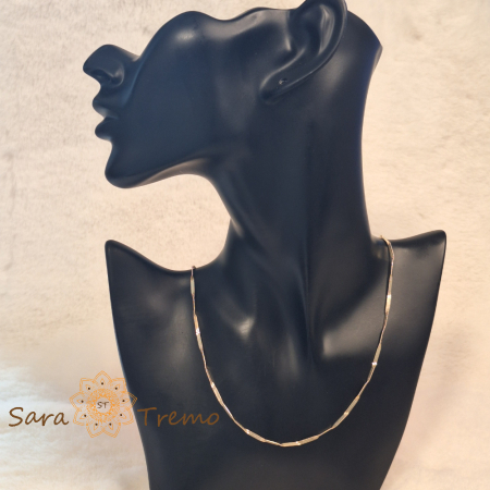 Lantisor unisex aur 14K placat – Elegance Line 45 cm [5]