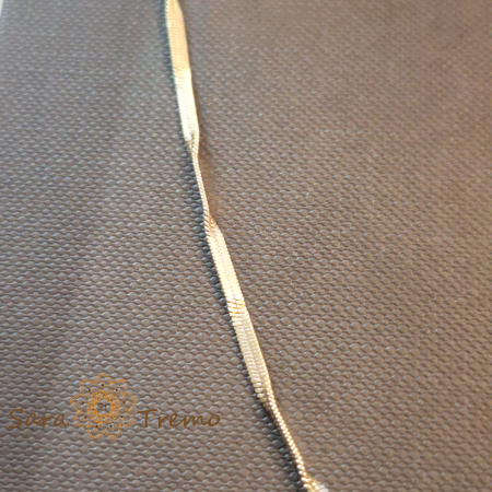 Lantisor unisex aur 14K placat – Elegance Line 45 cm [2]