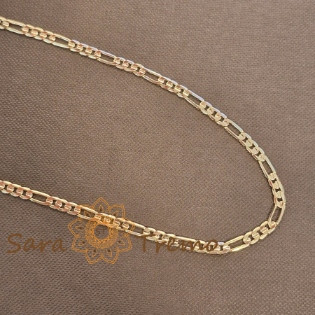 Coliere si lantisoare - Lănțișor unisex placat cu aur – 60 cm