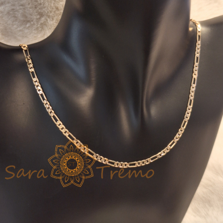 Lănțișor unisex placat cu aur – 60 cm [5]