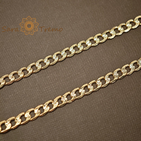 Lantul Arhetip Atlas – Lant Unisex Placat 18K Brazilia, Stanta, 60 cm, 5 mm [0]